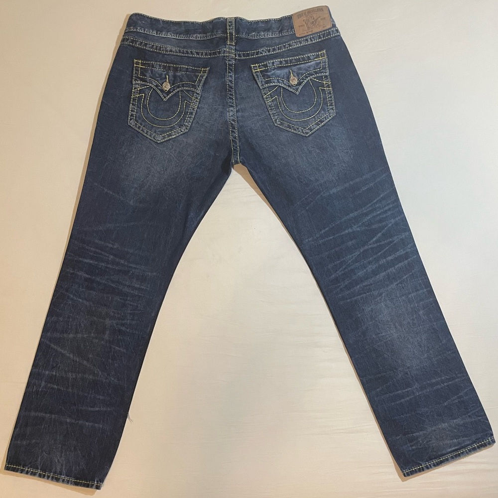 Men’s True Religion Skinny Jeans Blue Size 44